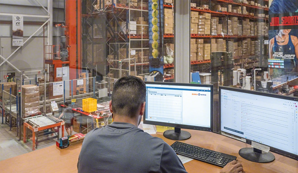 Jim Sports has digitalised its warehouse with Easy WMS and three additional modules