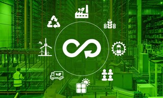 The circular economy aims to extend the value of products, materials and resources within the production cycle