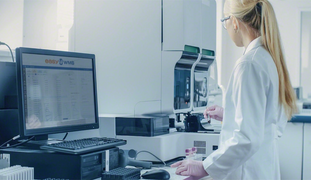 A warehouse management system optimises the organisation and control of cryogenic storage