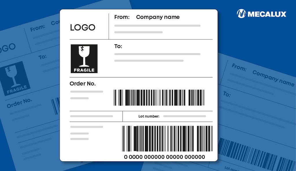 Most companies use software to generate shipping labels automatically