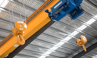 Hoists rely on mechanical advantage to lift heavy loads