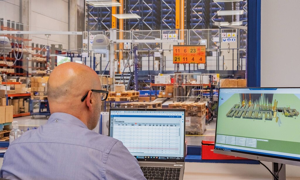 A WMS optimises inventory planning by coordinating stock levels