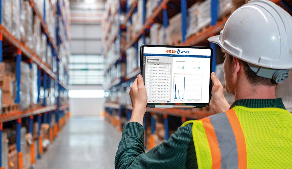 The logistics department is charged with organising a company’s inventory system