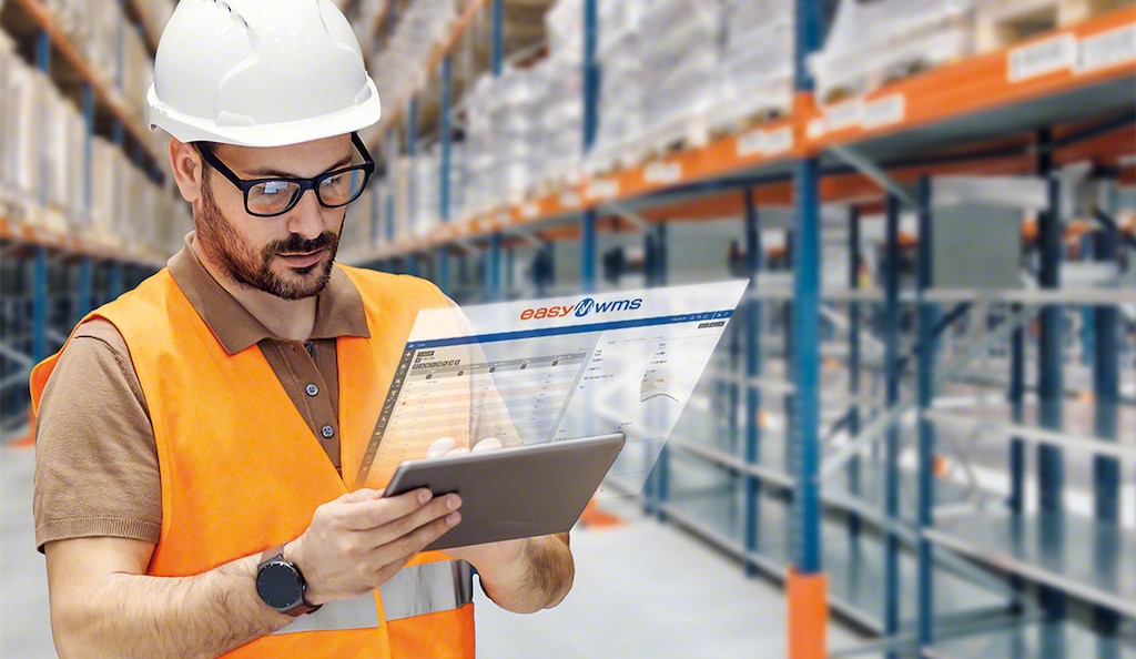 Warehouse management software provides real-time inventory visibility