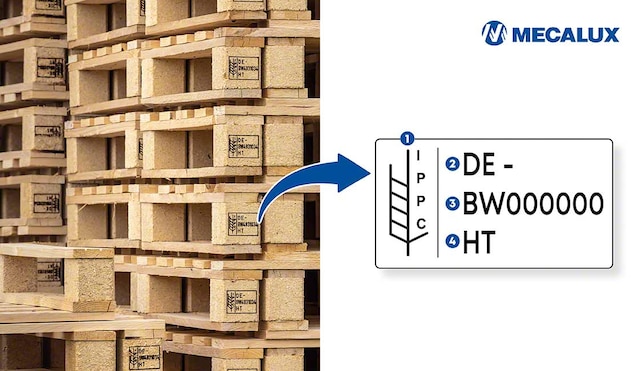 Pallet markings, codes and their meaning - Mecalux.com