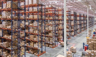 Pallet racking consists of structures designed to hold pallets