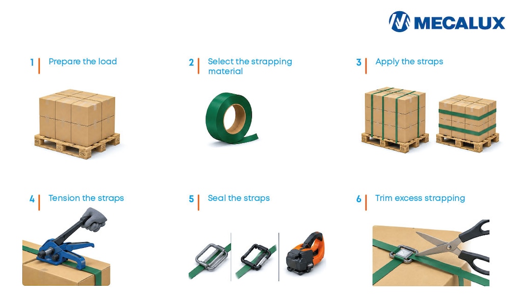 Pallet strapping is essential for reliable automated warehouse operations