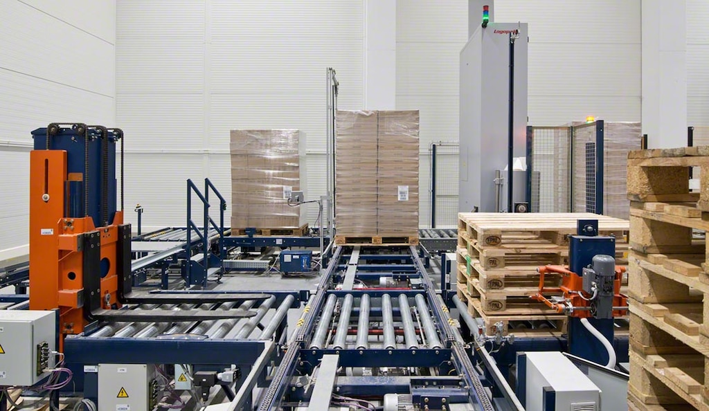 Reusable pallets cut down on waste produced during goods transport