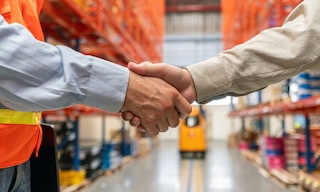 An SLA in supply chain management is a contract signed between a service provider and a client