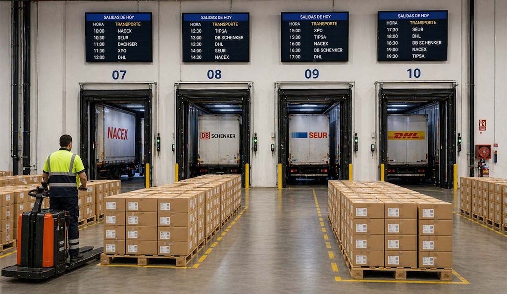 SMED applied to dock preassignment and load sequencing