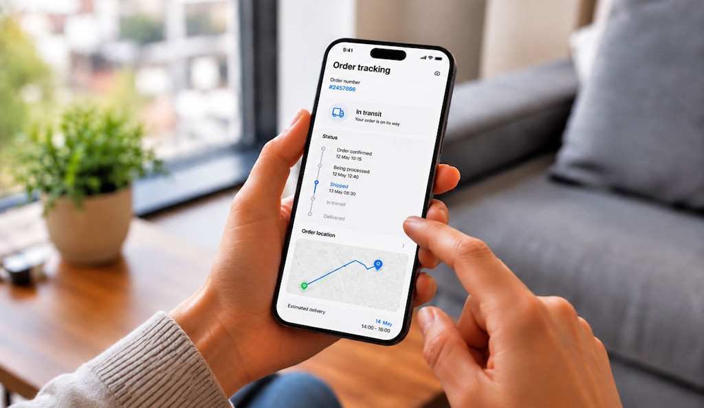 Effective visibility enables order tracking and reliable service