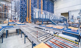 The supply chain encompasses every stage of the production and logistics process
