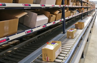 Conveyors speed up the flow of totes in pick-to-light systems