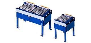 The lift-hold conveyor is used for AS/RSs with front conveyors
