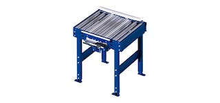 Pusher conveyors change the direction of loads