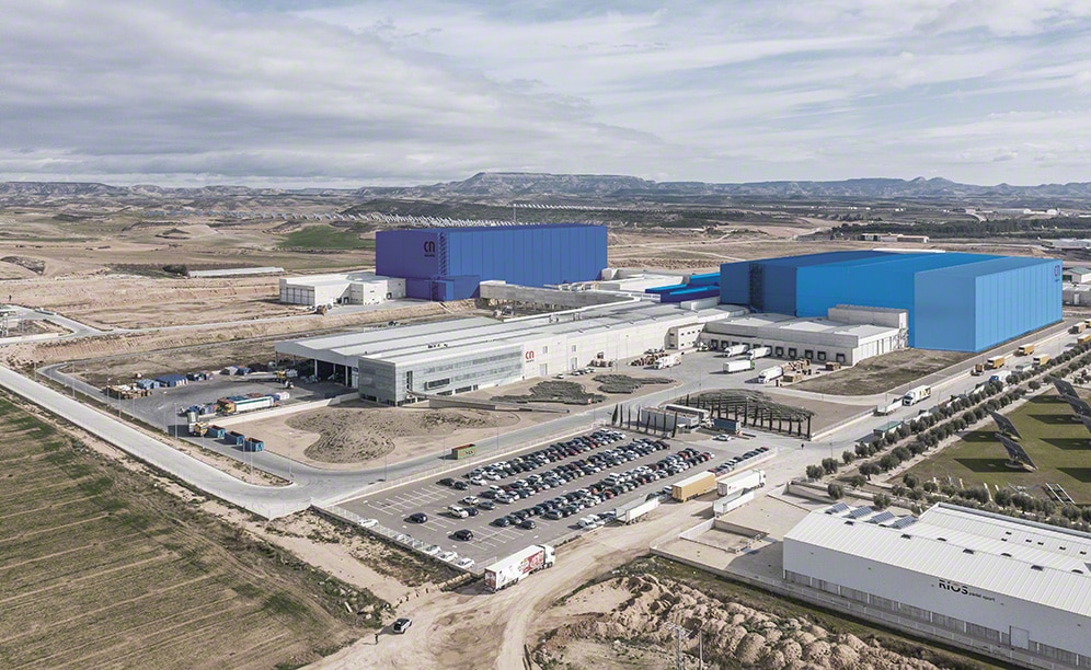 Congelados de Navarra’s logistics center in Fustiñana Congelados de Navarra’s logistics center in Fustiñana
