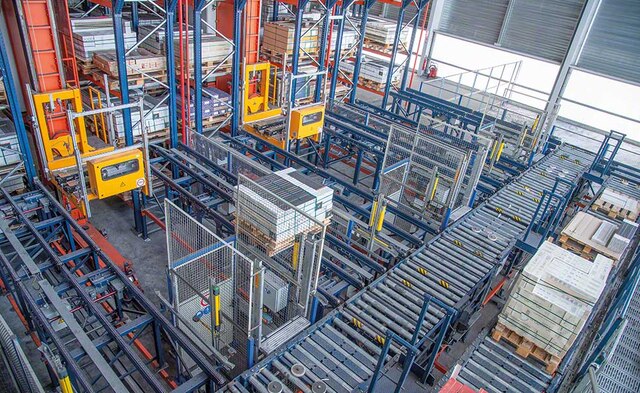AS/RS of construction material distributor VM Matériaux AS/RS of construction material distributor VM Matériaux