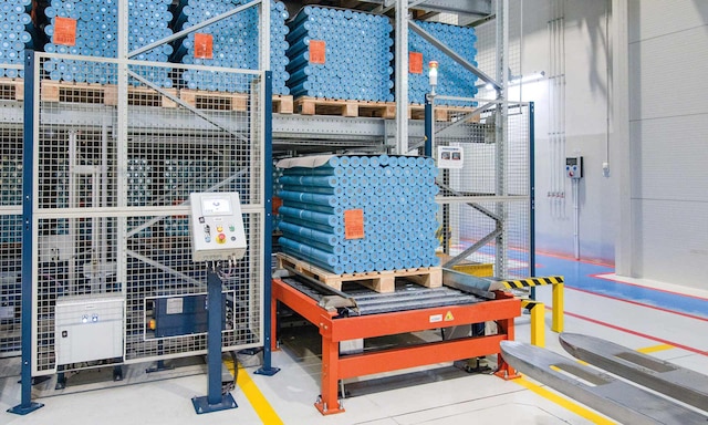 Automated Pallet Shuttle system in CANPACK’s Brzesko warehouse