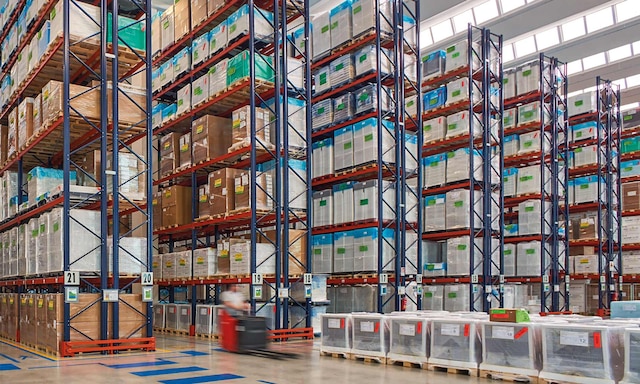 Warehouse of logistics service provider Chiggiato in Padua, Italy