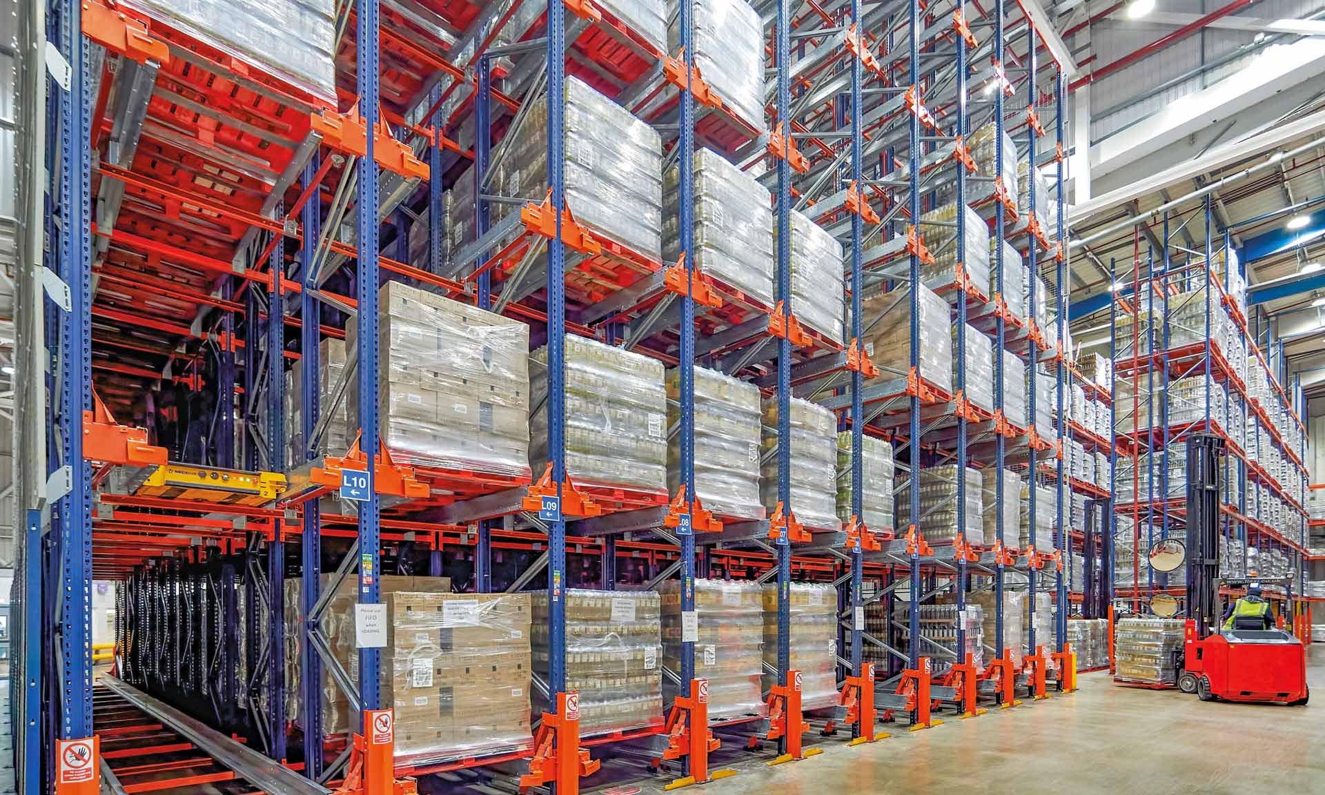 EOL revolutionises logistics operations for bottled oil in its UK warehouse