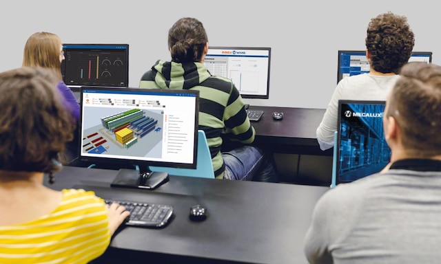 Formalogistics vocational training centre with Mecalux’s Easy WMS
