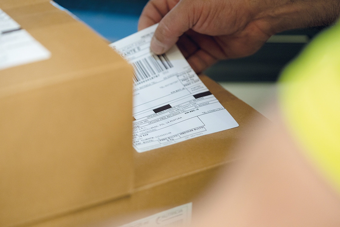 The software generates personalised labels for Molendum Ingredients clients The software generates personalised labels for Molendum Ingredients clients