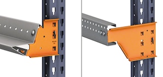 Drive-in racking brackets