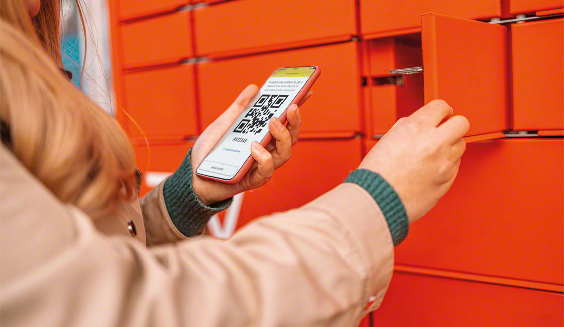 Digital lockers reduce trips made by order distribution companies