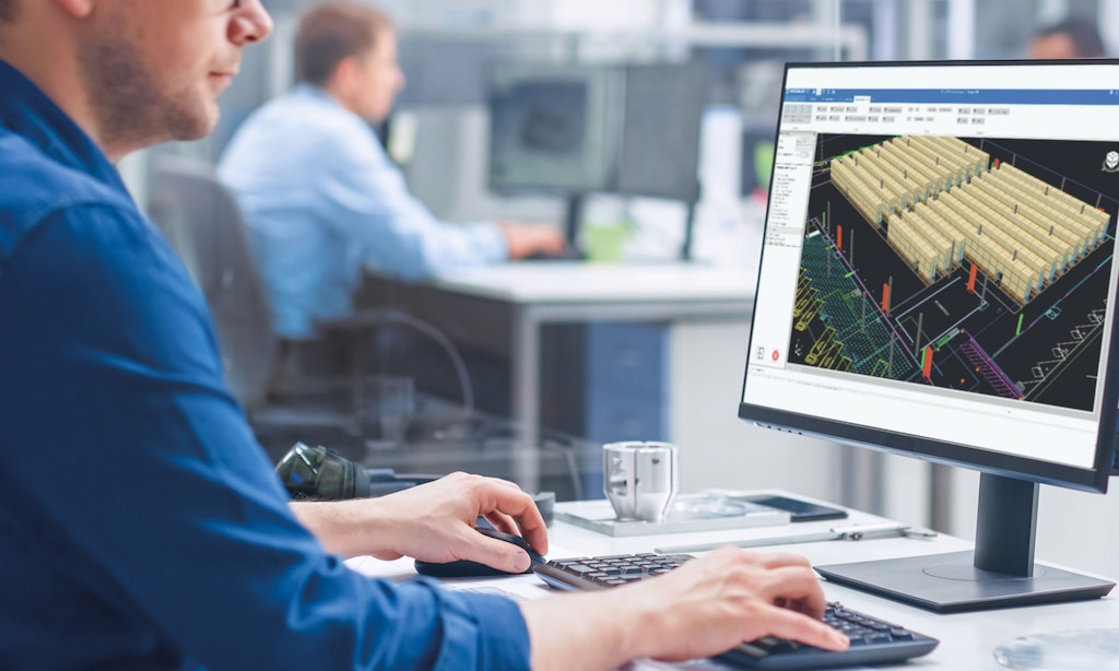 Mecalux uses software to design bespoke storage systems for its clients