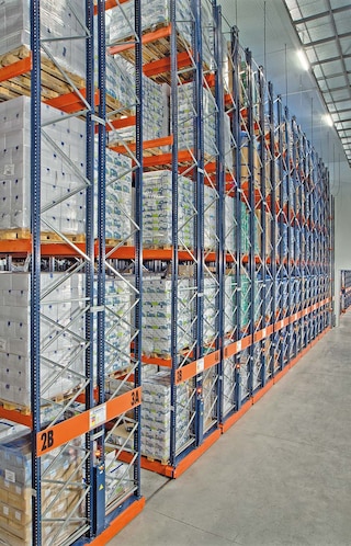 Mobile racks can be very tall