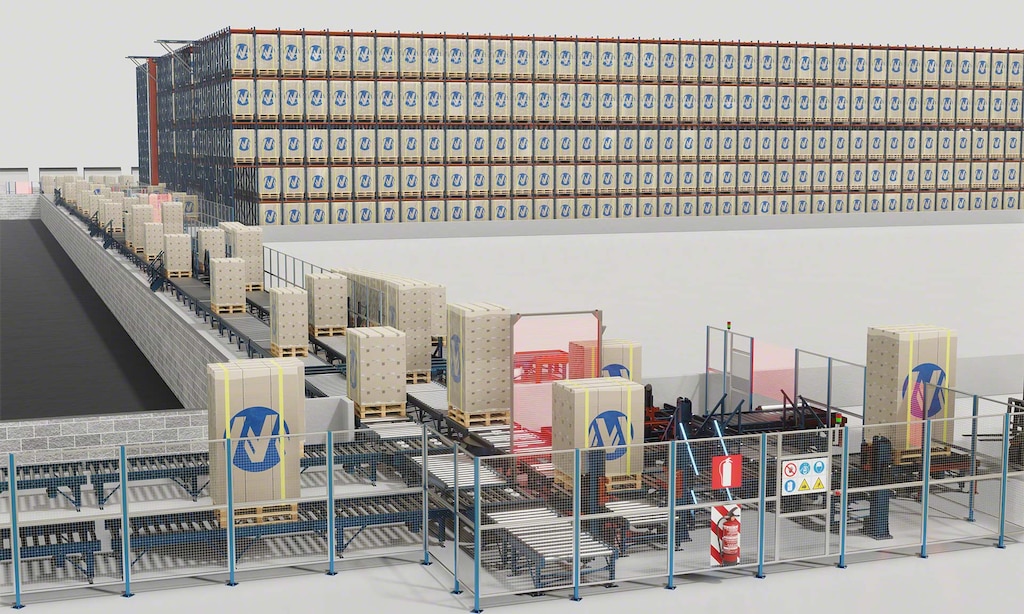 AS/RS in CEE Schisler Packaging Solutions’ manufacturing centre in Thouars