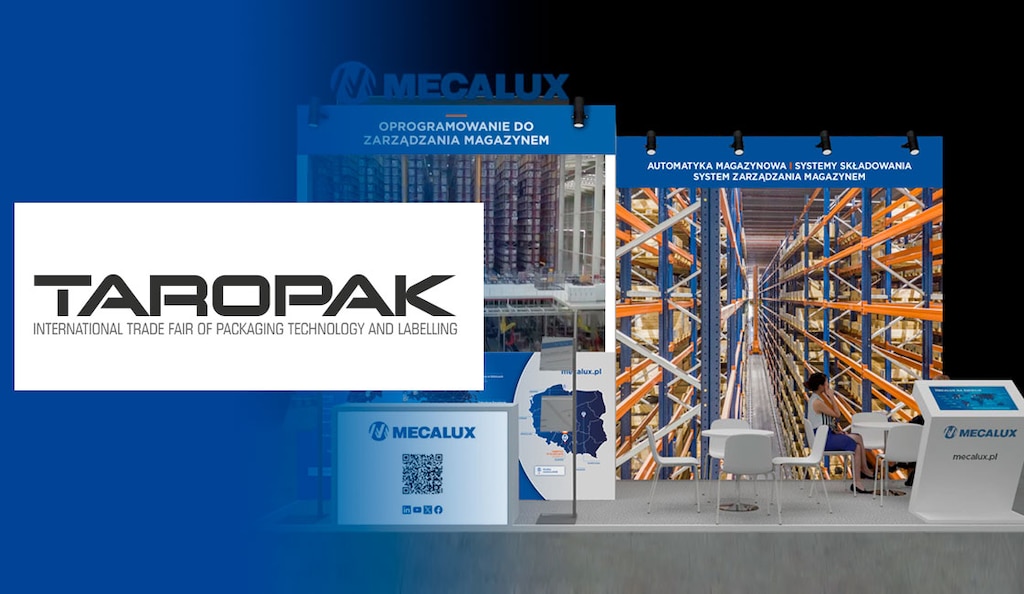 At Taropak 2023, Mecalux will showcase projects from Central European packaging companies that have overhauled their logistics processes