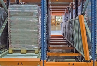 The hinged channels facilitate certain maintenance tasks