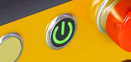 The on/off switch lets users switch the shuttle on and off