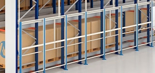 Pallet Shuttle racking safety enclosures