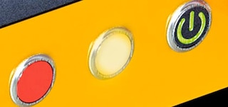 Shuttle unit battery status indicator