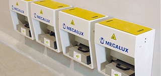 The charging station is used to recharge the vehicle's batteries