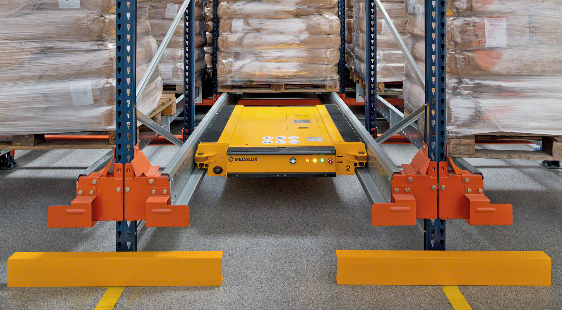 Pallet Shuttle Racking System Pallet Shuttle Racking System