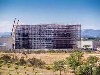 Clad rack warehouses are major works of engineering