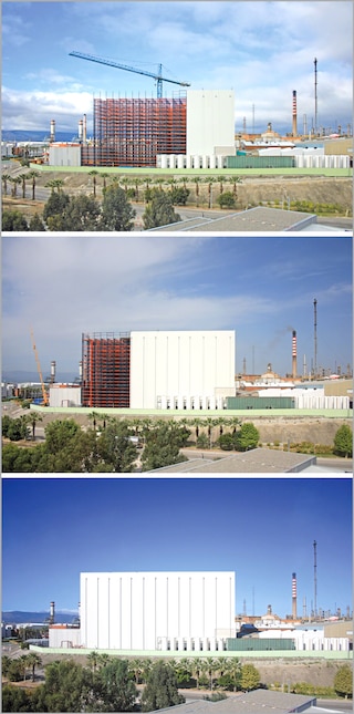 In a clad rack warehouse, the racking also supports the cladding applied to the building façades In a clad rack warehouse, the racking also supports the cladding applied to the building façades