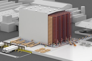 Rack supported warehouses often integrate automated storage and retrieval systems (AS/RS)