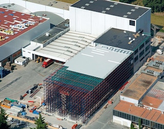 Rack supported warehouses make the most of available surface area Rack supported warehouses make the most of available surface area