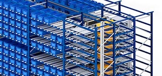 Warehouse Shuttle System racking maximises space utilisation