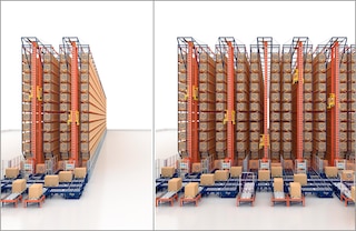 Automatic stacker cranes are modular, scalable storage solutions