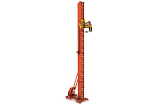 The MT0 stacker crane is the simplest model