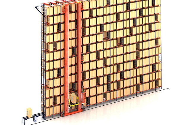 Stacker cranes automate pallet storage and retrieval Stacker cranes automate pallet storage and retrieval