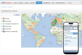 The Easy Monitor tool enables clients to detect and report incidents automatically