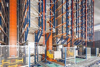 Trilateral stacker cranes are also used in designing newly built automated warehouses