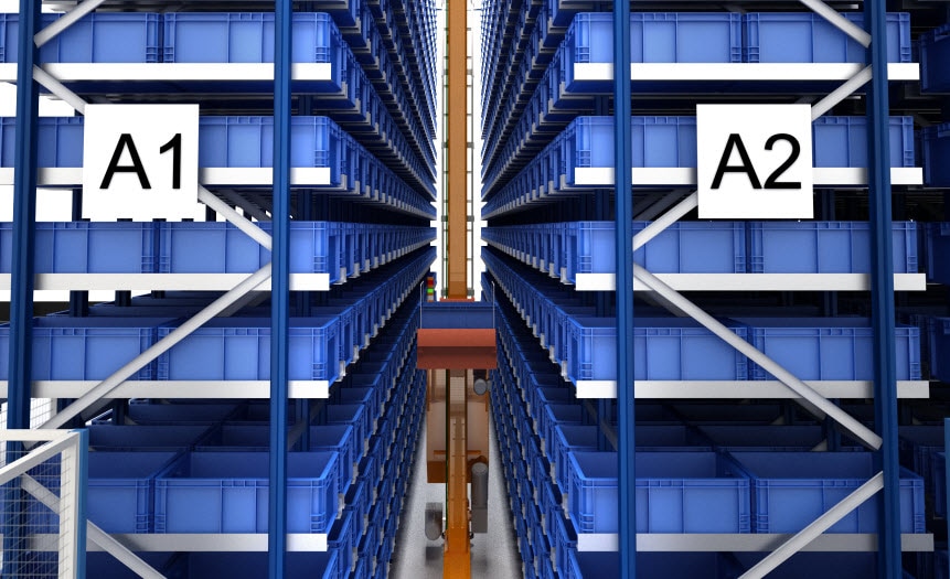 Automated warehouse with capacity for FPT’s more than 7,000 boxes Automated warehouse with capacity for FPT’s more than 7,000 boxes