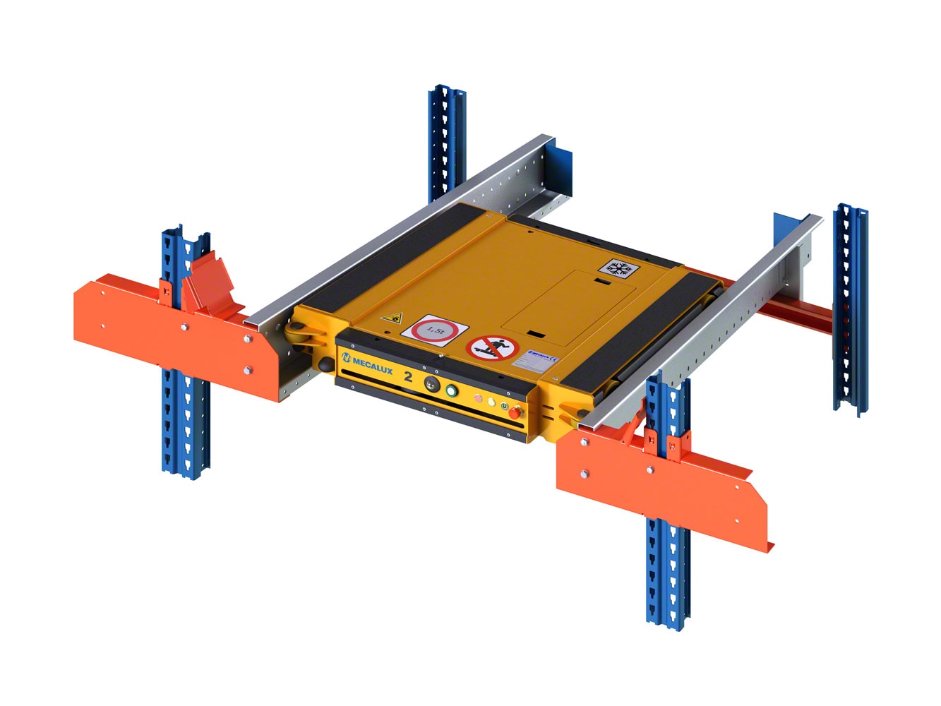 Specific structural components for the Pallet Shuttle system